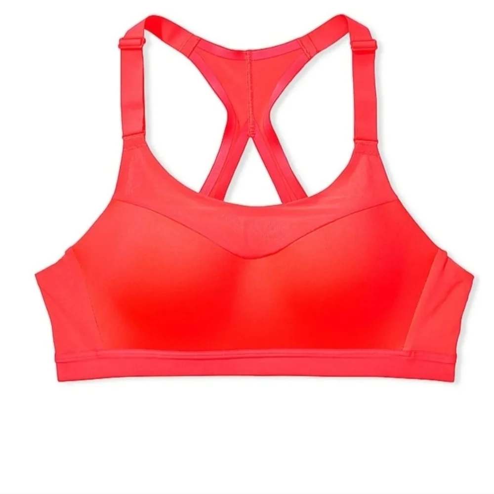 Victoria Secret Women's Orange Sports Bra Maximo Support Size 36D